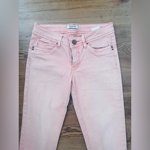 Pimkie Salmon Color Denim Size Small (EU 32) - Picture 2 of 12